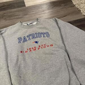 vintage New England patriots AFC Champions sweatshirt XL 96